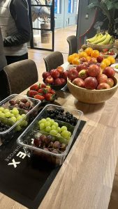 Ascot Group breakfast club - fruit bowls