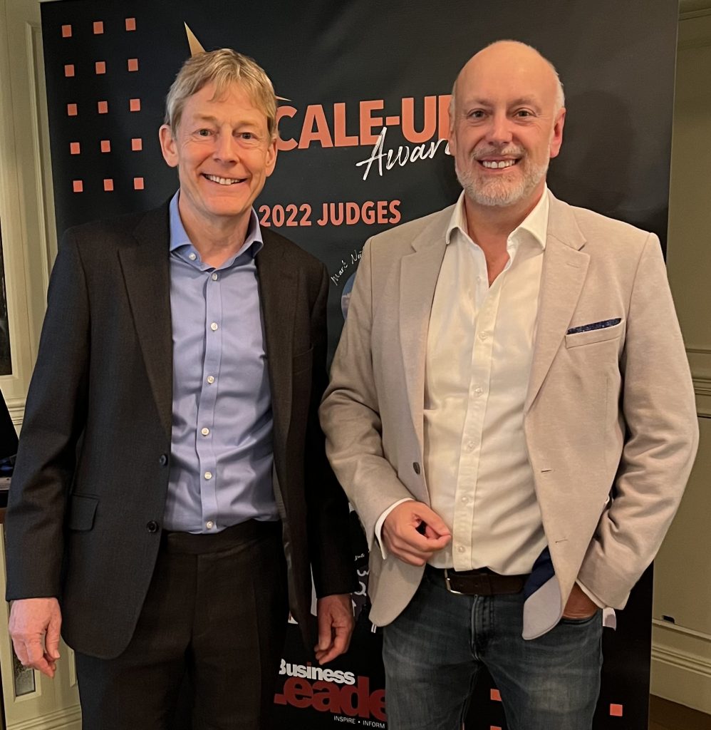 Richard Harpin and Andrew Scott Business Leader